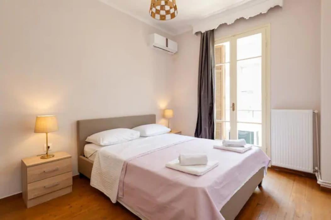Private Pristine Balcony Home- Heart Of The Center Thessaloniki Buitenkant foto